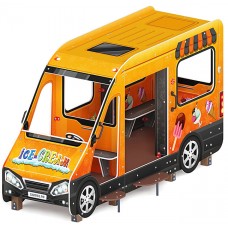 Беседка "Автобус-мороженое" (оранжевый) (МФ 10.03.14-01)